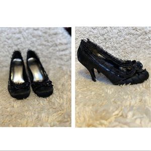 Black Closed Toed Heels